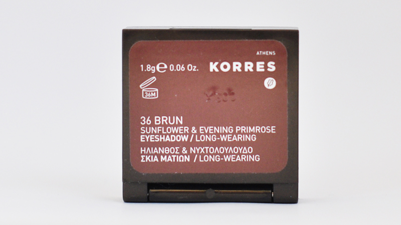 Zalando Korres Lidschatten Eyeshadow 36 Brun